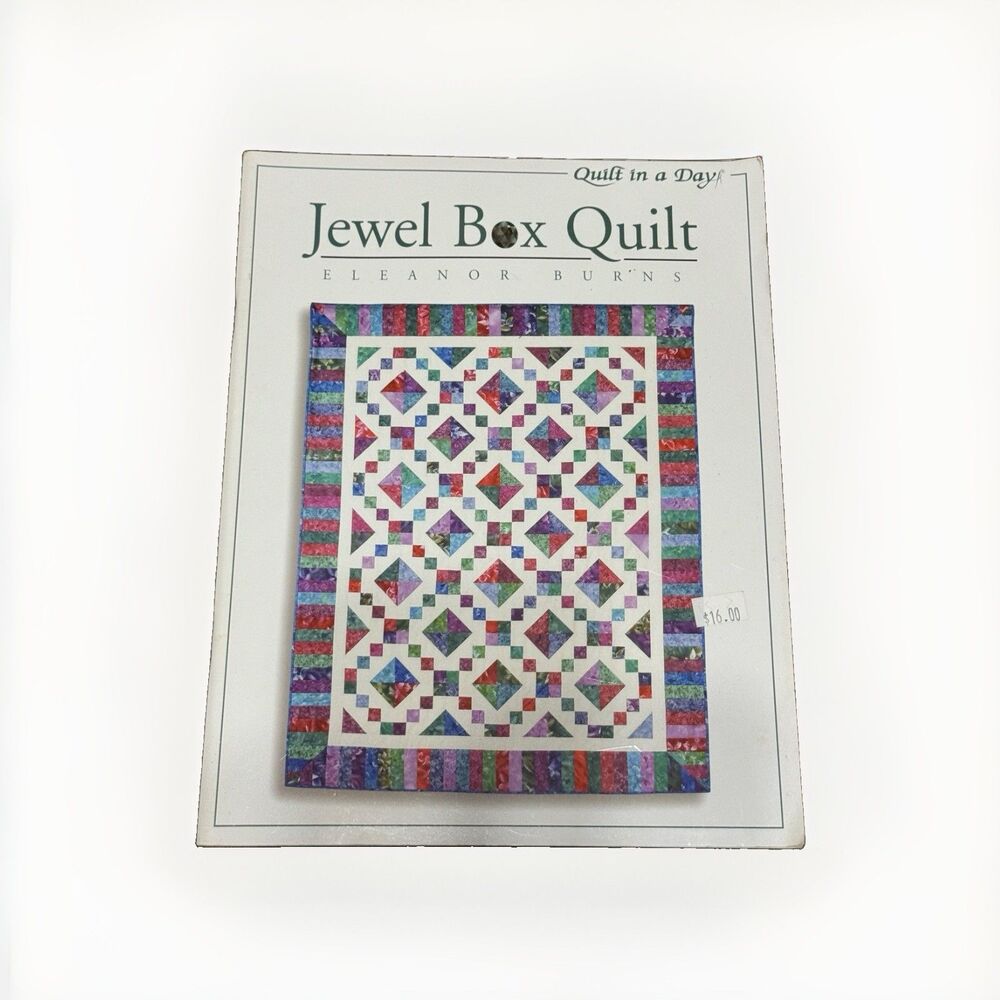 Jewel Box Quilt Pattern Eleanor Burns Quilt In A Day Booklet